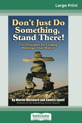 Marvin Weisbord, Sandra Janoff - Don't Just Do Something, Stand There!, Häftad