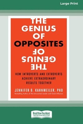 Jennifer B Kahnweiler - Genius of Opposites, Häftad