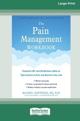 Rachel Zoffness - Pain Management Workbook, Häftad