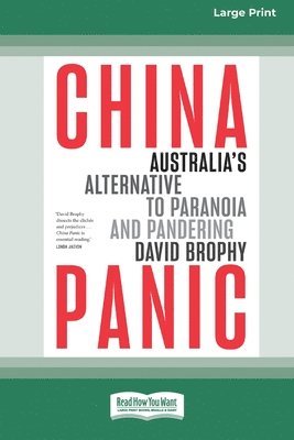 David Brophy - China Panic, Häftad