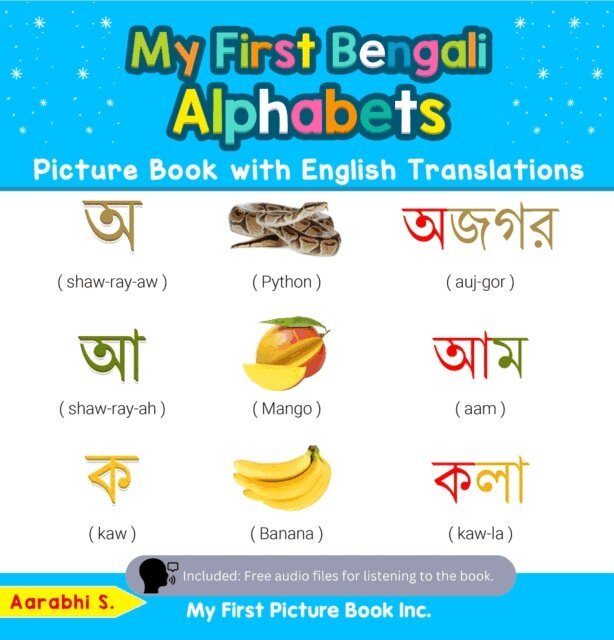Aarabhi S. - My First Bengali Alphabets Picture Book with English Translations, E-bok