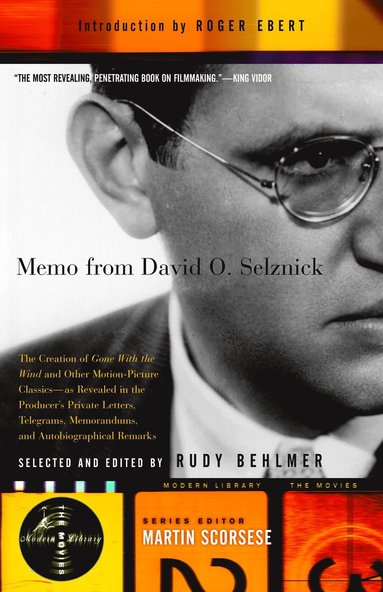 Memo from David O. Selznick av David O Selznick, David O Selznick