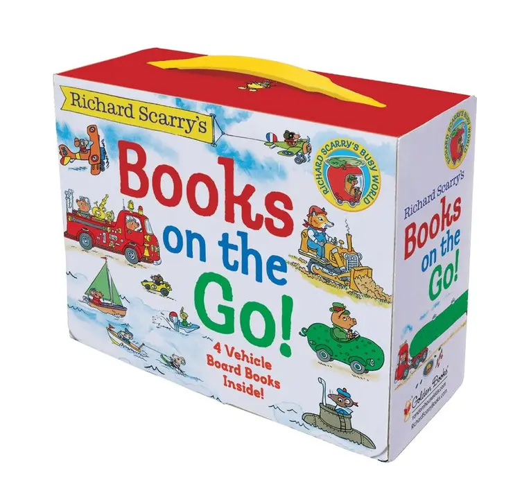 Richard Scarry - Richard Scarry's Books on the Go. Tillgänglighet: Lägg i varukorg