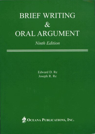 Brief Writing & Oral Argument