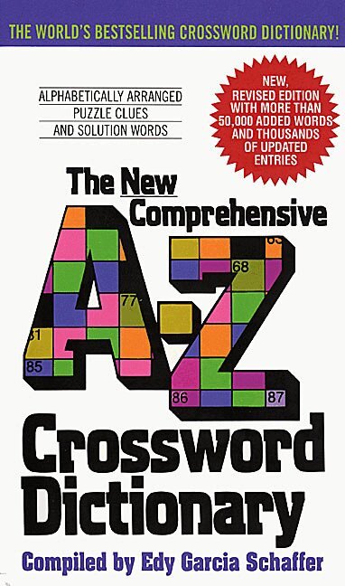 Edy G Schaffer - New Comprehensive A-Z Crossword Dictionary, Häftad