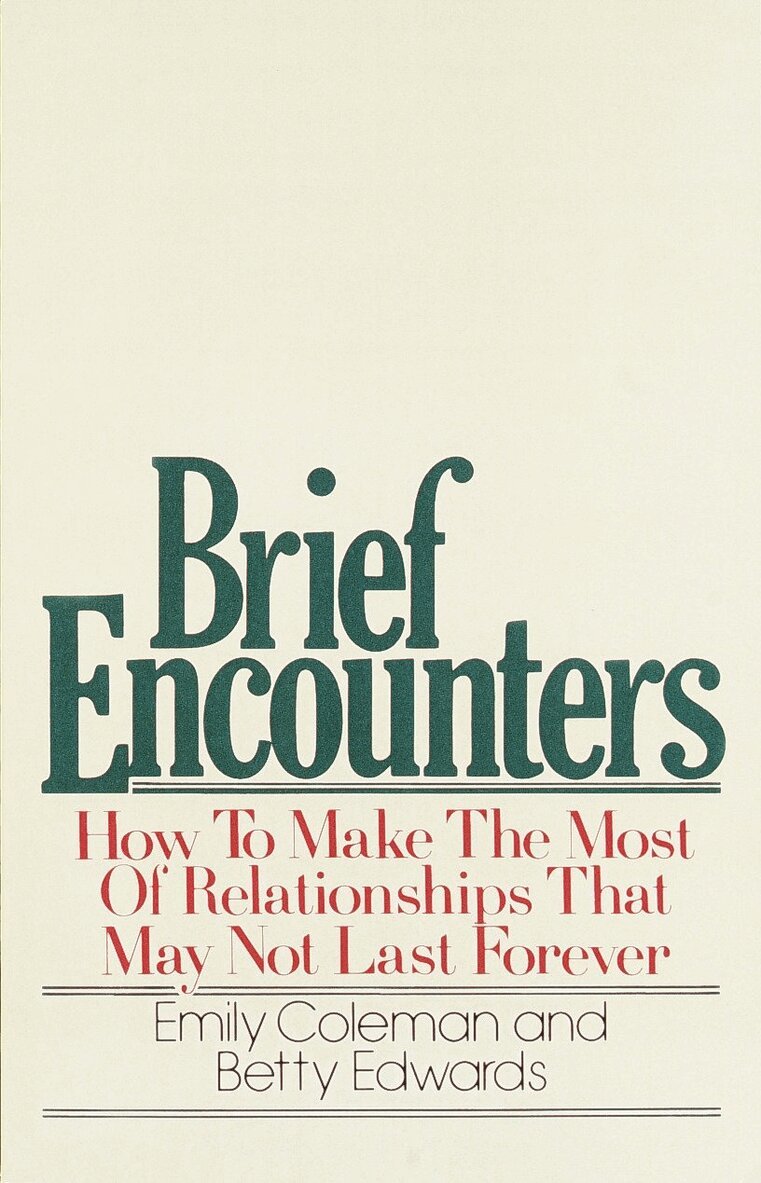Emily Coleman - Brief Encounters, Häftad