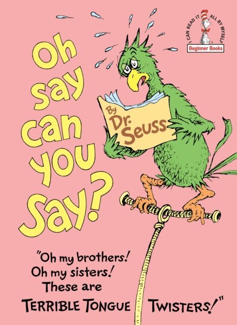 Dr. Seuss - Oh, Say Can You Say?, E-bok
