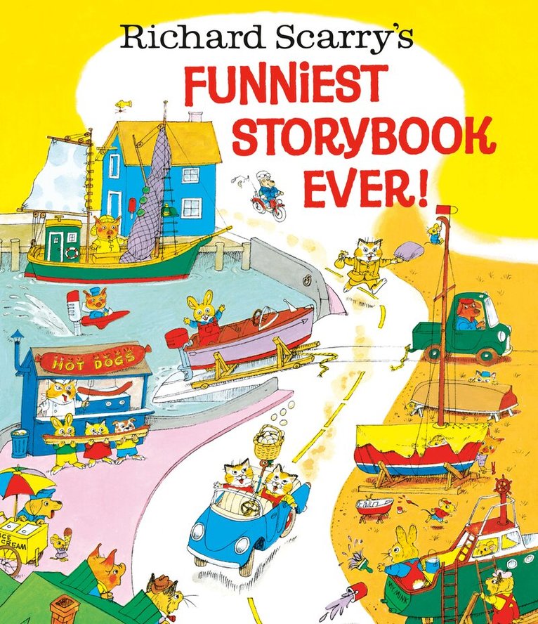 Richard Scarry - Richard Scarry's Funniest Storybook Ever!, Inbunden. Tillgänglighet: Lägg i varukorg