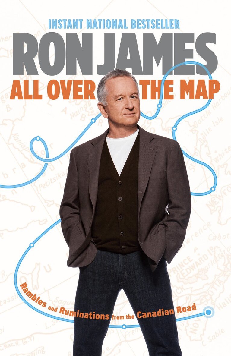 Ron James - All Over the Map, Häftad