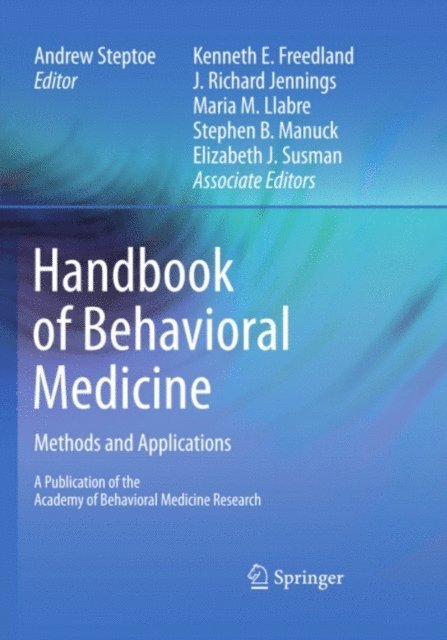 Andrew Steptoe - Handbook of Behavioral Medicine, E-bok