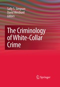 Criminology of White-Collar Crime
