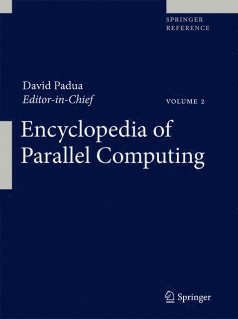David Padua - Encyclopedia of Parallel Computing, E-bok