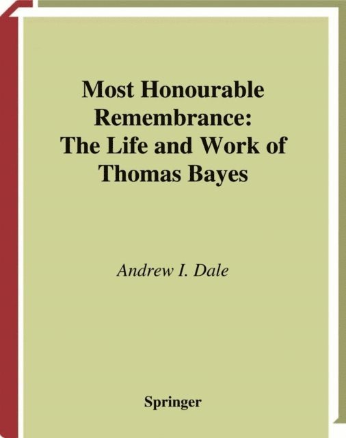 Andrew I. Dale - Most Honourable Remembrance, E-bok
