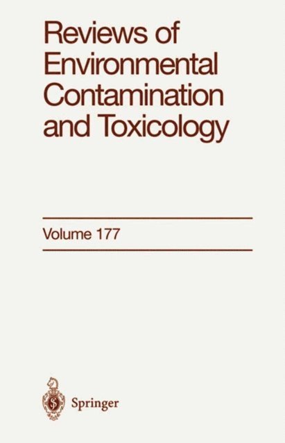 George Ware - Reviews of Environmental Contamination and Toxicology, E-bok