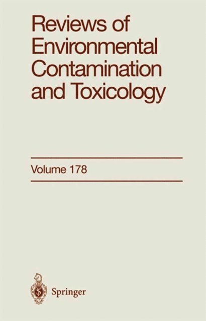 George Ware - Reviews of Environmental Contamination and Toxicology, E-bok