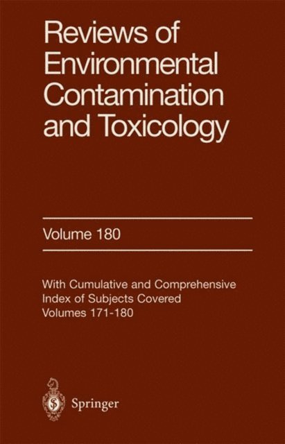 George Ware - Reviews of Environmental Contamination and Toxicology, E-bok