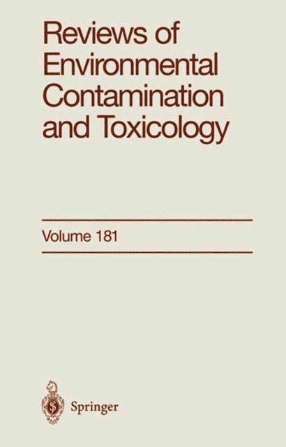 George Ware - Reviews of Environmental Contamination and Toxicology, E-bok