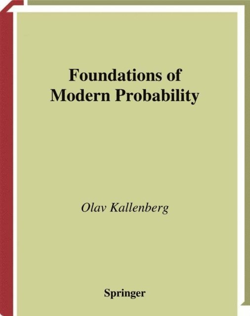 Olav Kallenberg - Foundations of Modern Probability, E-bok