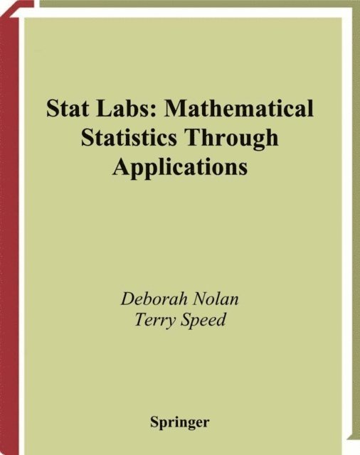 Terry P. Speed, Deborah Nolan - Stat Labs, E-bok
