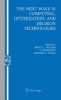 Next Wave in Computing, Optimization, and Decision Technologies
