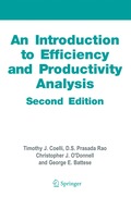 Introduction to Efficiency and Productivity Analysis