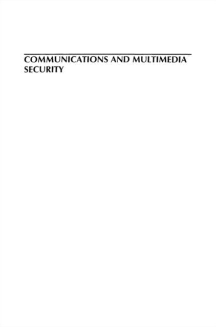 Bart Preneel, David Chadwick - Communications and Multimedia Security, E-bok