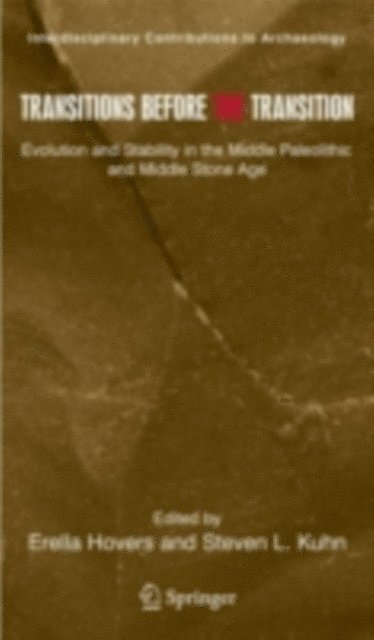 Steven Kuhn, Erella Hovers - Transitions Before the Transition, E-bok