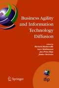 Business Agility and Information Technology Diffusion