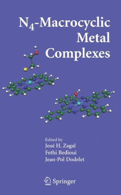 J.P. Dodelet, Fethi Bedioui, J.H. Zagal - N4-Macrocyclic Metal Complexes, E-bok