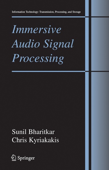 Immersive Audio Signal Processing av Sunil Bharitkar, Chris Kyriakakis