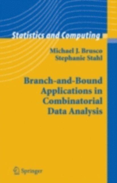 Stephanie Stahl, Michael J. Brusco - Branch-and-Bound Applications in Combinatorial Data Analysis, E-bok