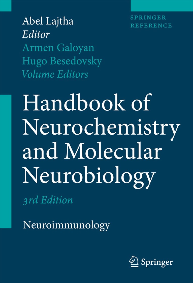 Armen Galoyan, Hugo Besedovsky - Handbook of Neurochemistry and Molecular Neurobiology, Inbunden