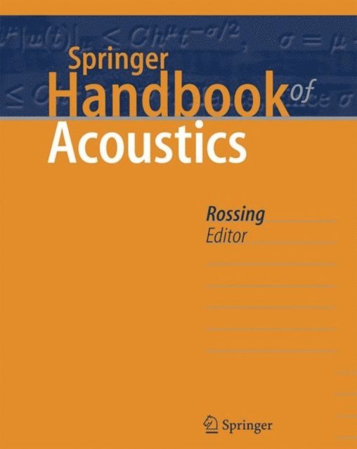 Thomas D. Rossing - Springer Handbook of Acoustics, E-bok