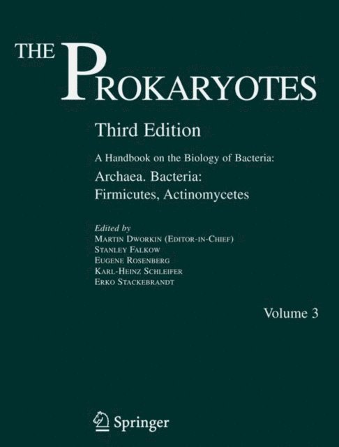 Erko Stackebrandt, Karl-Heinz Schleifer, Eugene Rosenberg, Stanley Falkow - Prokaryotes, E-bok