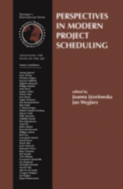 Jan Weglarz, Joanna Jozefowska - Perspectives in Modern Project Scheduling, E-bok
