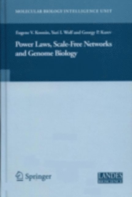 Georgy Karev, Yuri Wolf, Eugene V. Koonin - Power Laws, Scale-Free Networks and Genome Biology, E-bok