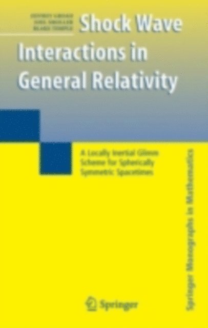 Blake Temple, Joel Smoller, Jeffrey Groah - Shock Wave Interactions in General Relativity, E-bok