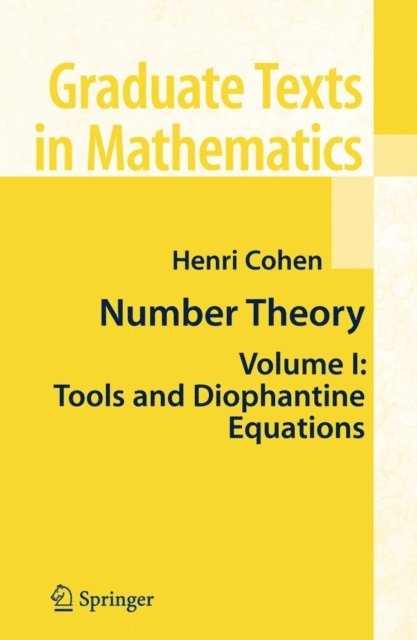 Henri Cohen - Number Theory, E-bok