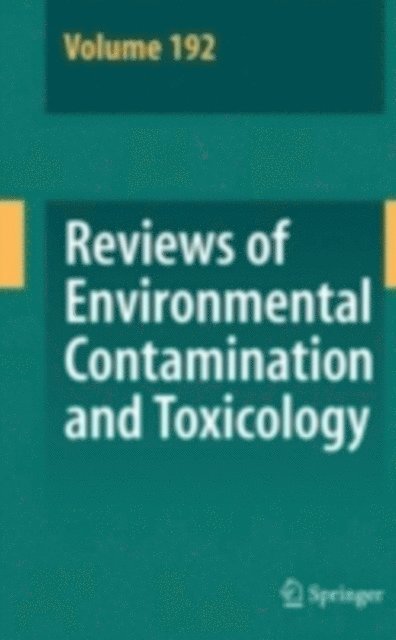 George Ware - Reviews of Environmental Contamination and Toxicology 192, E-bok