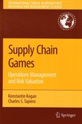 Supply Chain Games: Operations Management and Risk Valuation