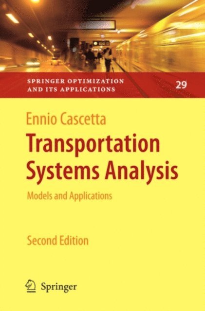 Ennio Cascetta - Transportation Systems Analysis, E-bok