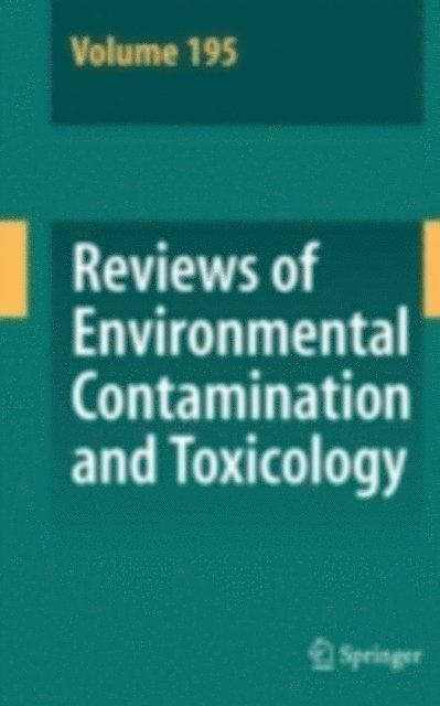 David M. Whitacre - Reviews of Environmental Contamination and Toxicology 195, E-bok