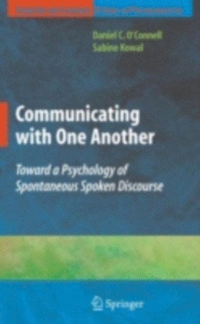 Sabine Kowal - Communicating with One Another, E-bok