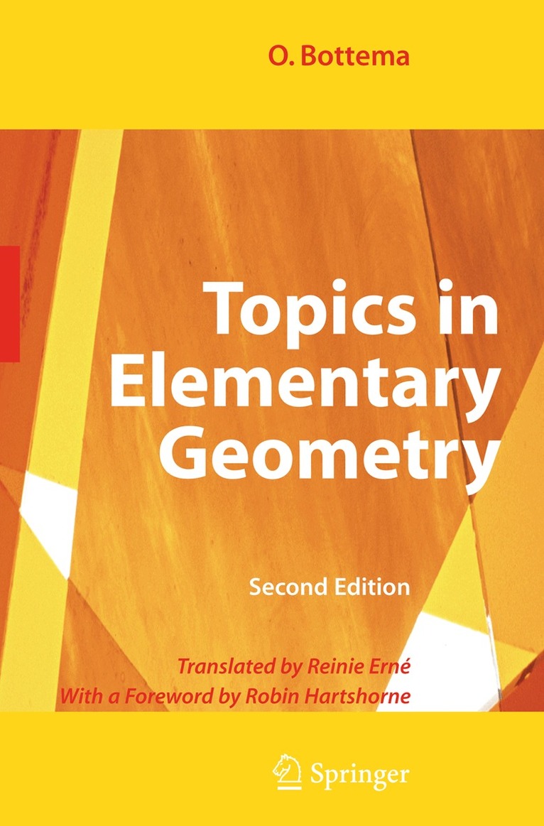 O. Bottema - Topics in Elementary Geometry, Häftad