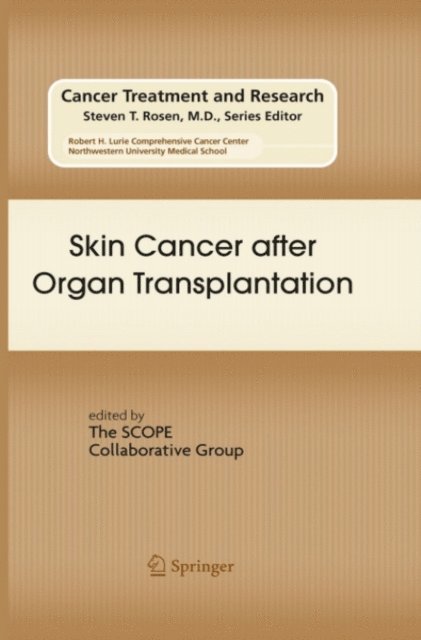 Claas Ulrich, Eggert Stockfleth - Skin Cancer after Organ Transplantation, E-bok