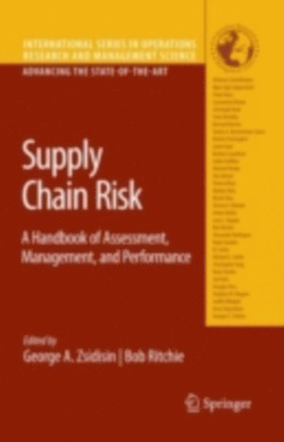 Bob Ritchie, George A. Zsidisin - Supply Chain Risk, E-bok