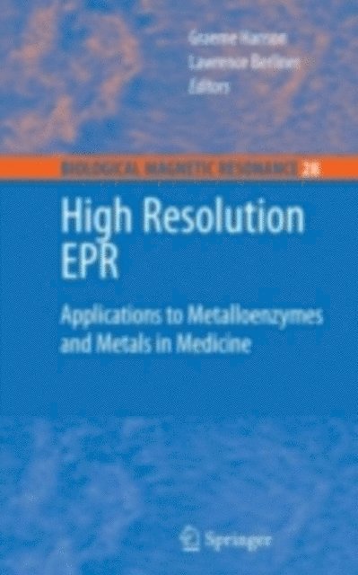 Lawrence Berliner, Graeme Hanson - High Resolution EPR, E-bok