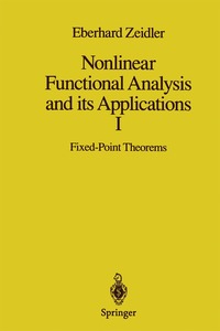 Nonlinear Functional Analysis and its Applications