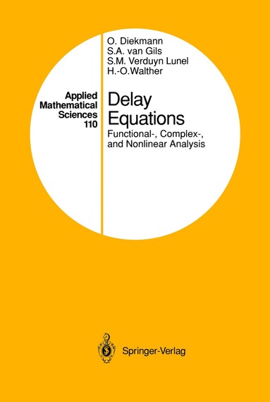 Delay Equations av Odo Diekmann, Stephan A van Gils, Sjoerd M V Lunel, Hans-Otto Walther