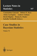 Case Studies in Bayesian Statistics